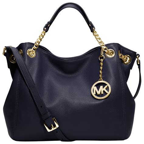 michael kors navy blue purse.